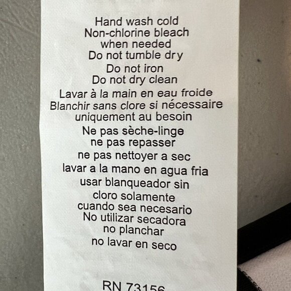 Kenneth Cole Triangle Bikini Top with Metal Rings Detail Size Small NWT - Picture 11 of 11